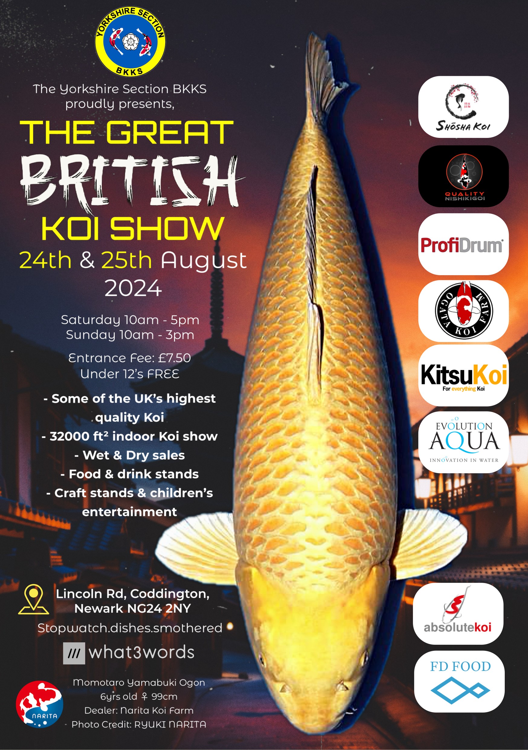 The Great British Koi Show 2024